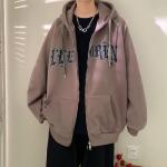 Hooded Cardigan Sweater On Clothes Jacket