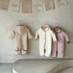 Winter Thickened One-Piece Romper For Babies