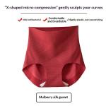High-waisted Tummy-control Seamless Plus-size Shapewear Shorts