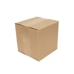 100 Corrugated Paper Boxes 4x4x4' - 10X10X10cm - Yellow