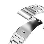 Three Beads Stainless Steel Strap Solid Metal