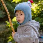 Baby And Toddler Rooster-Shaped Hat 2026 Danish Spring And Autumn New Style Soft And Skin-Friendly Warm Headwrap For Boys And Girls