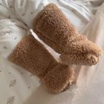 Baby Foot Covers Thickened Warm Shoe Covers Foot Protectors Baby Winter Sock Covers