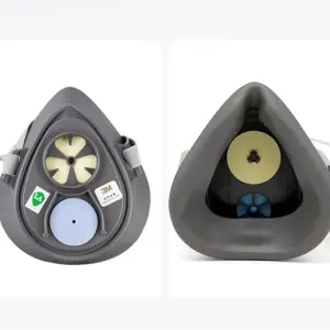 Premium Dust Respirator Mask With 10 Replaceable Filters For Industrial Protect