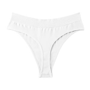 Seamless Wide-waist Low-rise Traceless Solid-color Briefs