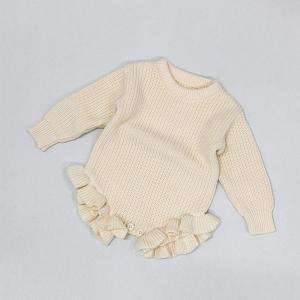 Children's Solid Color Class A Knitted Baby Onesie