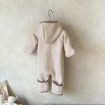 Winter Thickened One-Piece Romper For Babies