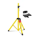 5 Core Speaker Stand Adjustable 31 To 54" PA DJ Tripod Stands Heavy Duty W 35mm Insert 132 Lbs