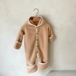 Winter Thickened One-Piece Romper For Babies