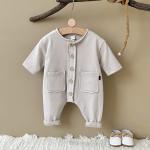 Cute Cotton Knitted Onesie For Infants And Toddlers
